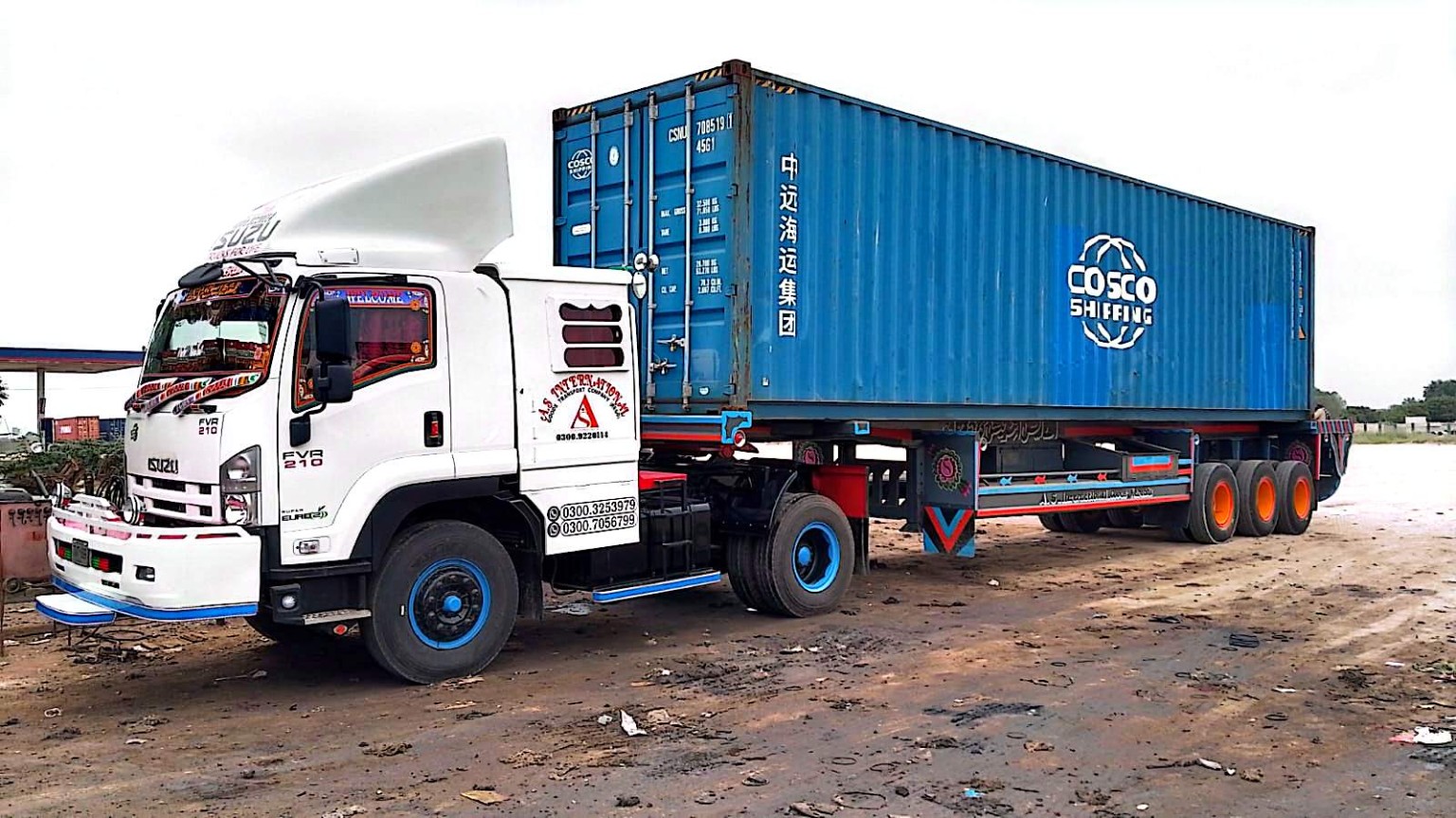 A.S International fleet truck 7