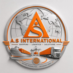 A.S International logo